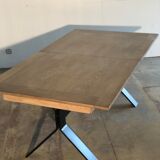 Industrial extension dining table