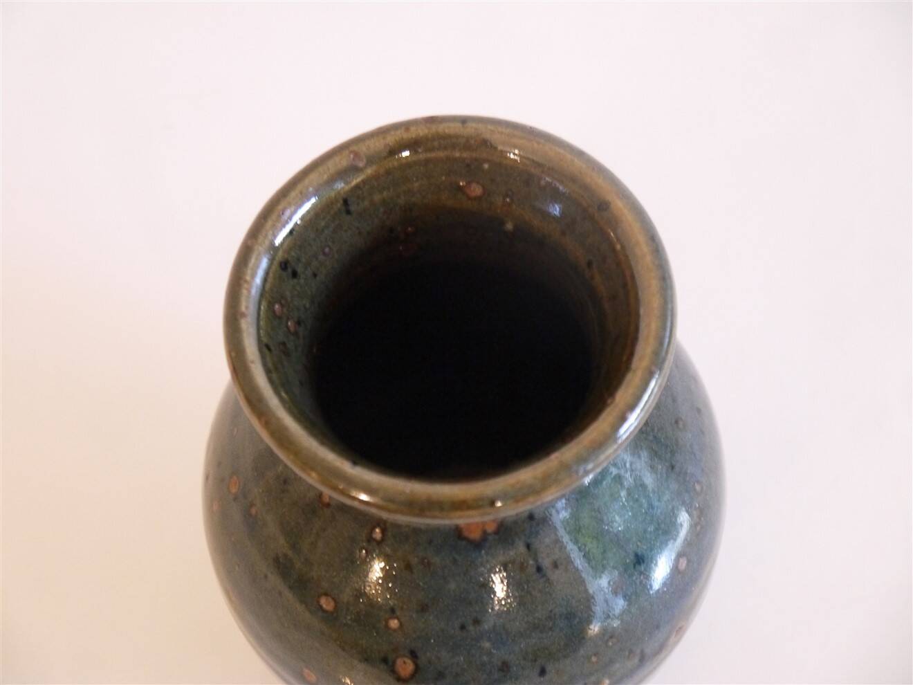 Glazed stoneware vase 1960