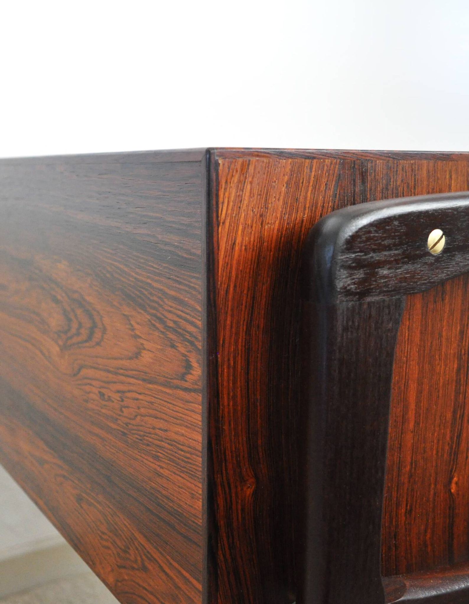 Table de couture scandinave moderne en palissandre, Danemark, 1960s