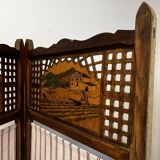 Screen with Basque scenes