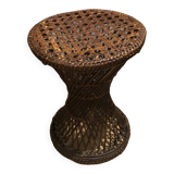 Rattan tam ram stool