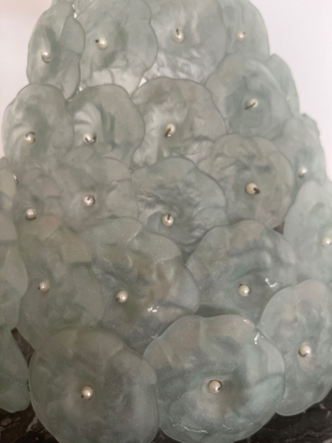 Murano glass wall sconce