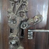 Kussenkast rosewood wardrobe from the late 17th century