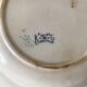 Luneville Tulips ironstone soup plates