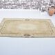 Tapis Oushak vintage aux couleurs douces, référence 3298