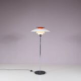 1970s Poul Henningsen “PH80” floor lamp for Louis Poulsen, Denmark