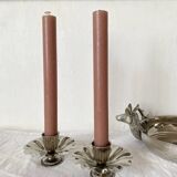 Vintage silver candlesticks