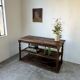 Table - console drapière des années 50