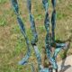 Handcrafted wrought iron chair
