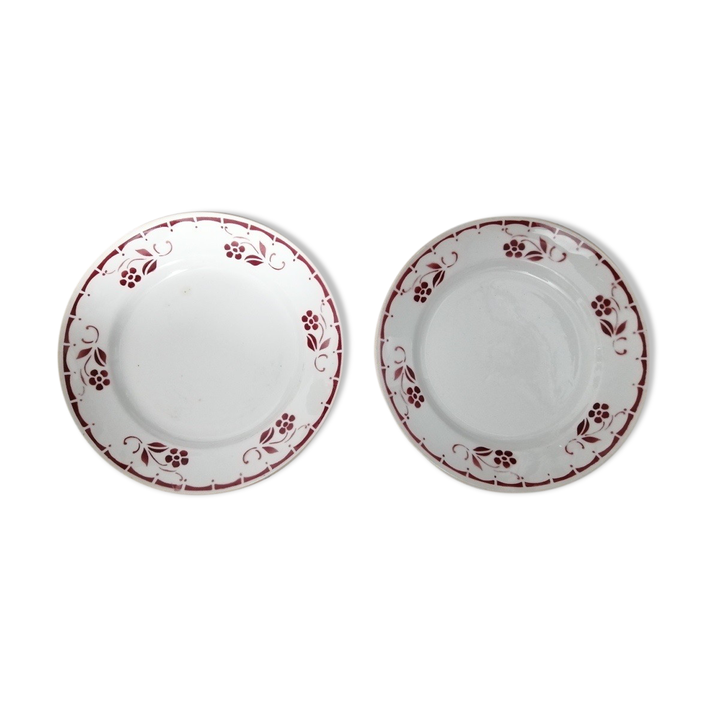 Plates St Amand series Magali