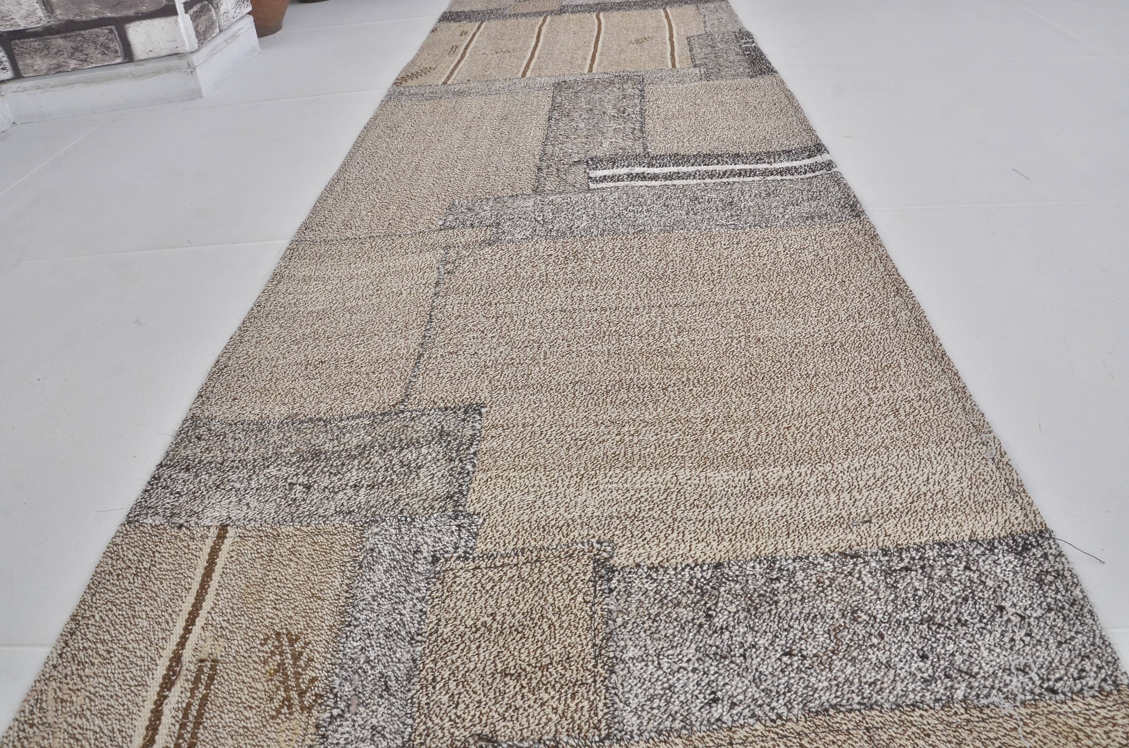 Vintage Turkish Oushak Kilim Runner sku3804