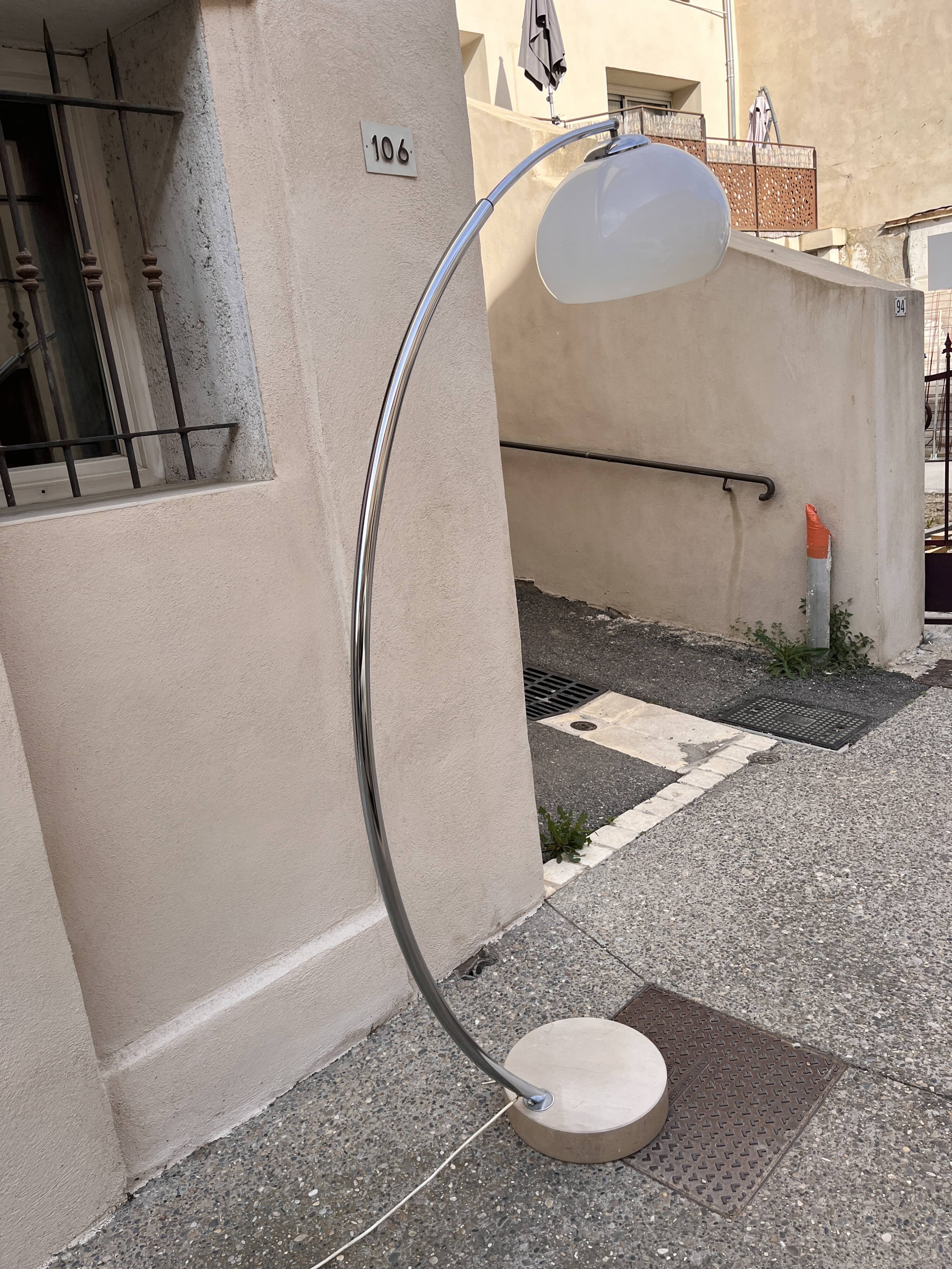 Lampadaire arc, années 70
