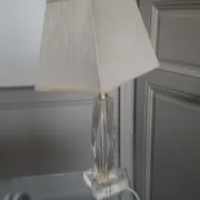 Vintage plexiglass lamp Le Dauphin