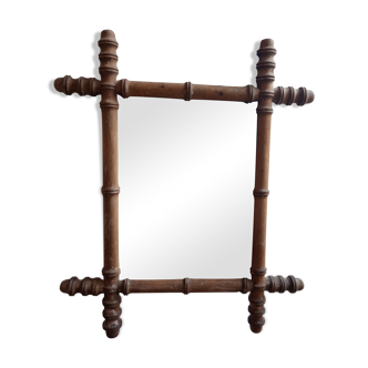 Miroir bambou 35x43cm