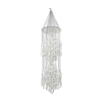 Suspension with tassel pendants