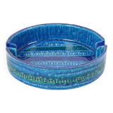 Aldo Londi for Bitossi Ceramics Ashtray Vide Poche Rimini Blue