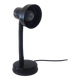 Brama desk lamp black metal flexible arm Italy vintage 70s