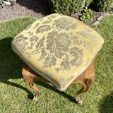Piano stool in walnut style louis xv