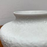 German ceramic vase mid-century style from Porzellanfabrik Metzler & Ortloff, 1960s