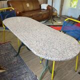 Table bistrot en marbre
