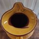 Large vintage enamelled terracotta pitcher