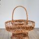 Wicker bottle rack, 1970