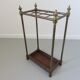 Umbrella rack in brass of the 1900s