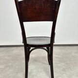 Dining chair in beech and bentwood by Thonet Uzhhorod Czechoslovakia