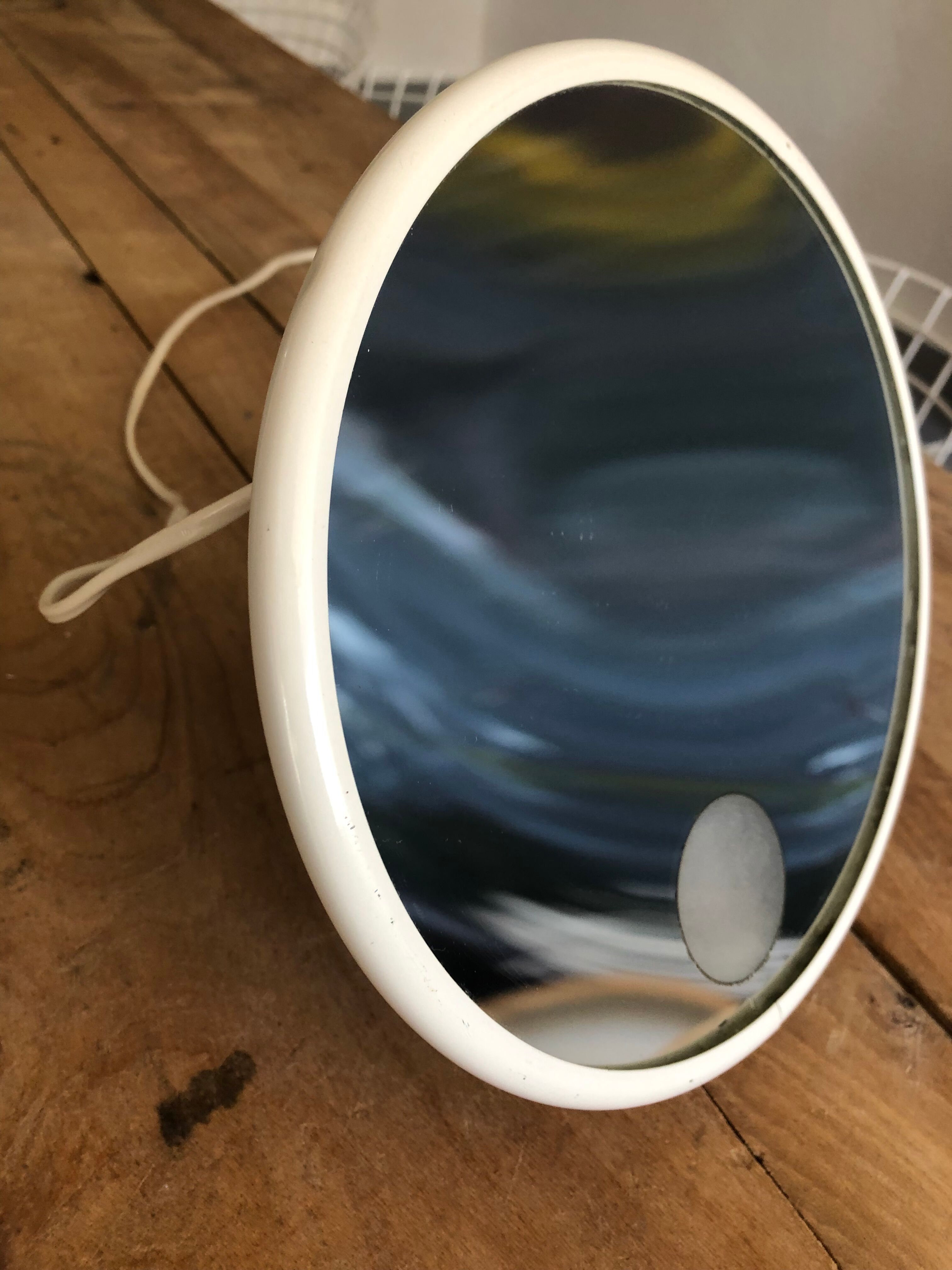 Bright mirror magnifying vintage Arpin