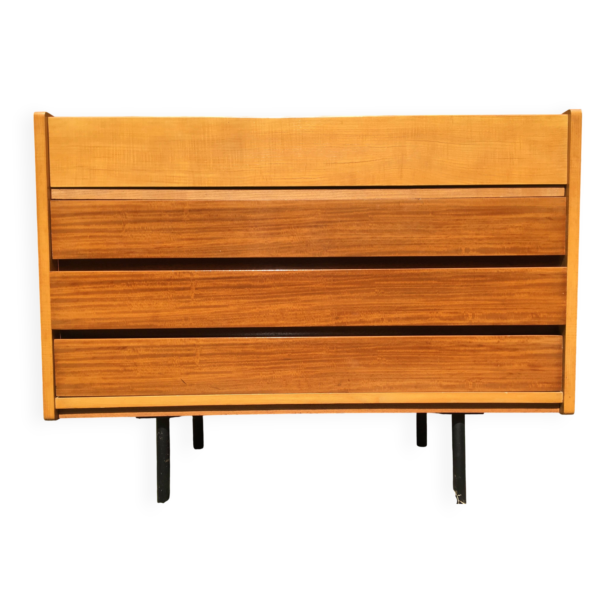 Dressing table - Chest of drawers by Joseph André Motte, Charron edition, 1954
