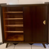 Vintage shoe cabinet feet compass