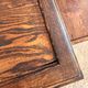 Antique English wooden tea table – Folding trays