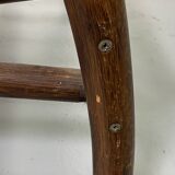 Rattan and bamboo armchair