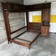Solid wood bookshelf - French work from the 1950s