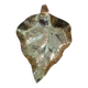 Vintage 1960s hammered brass leaf ashtray – Italy