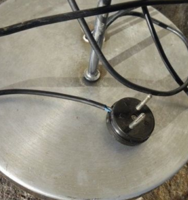 Lampadaire spot des années 60-70