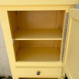 Buffet haut en bois peint (rénové)