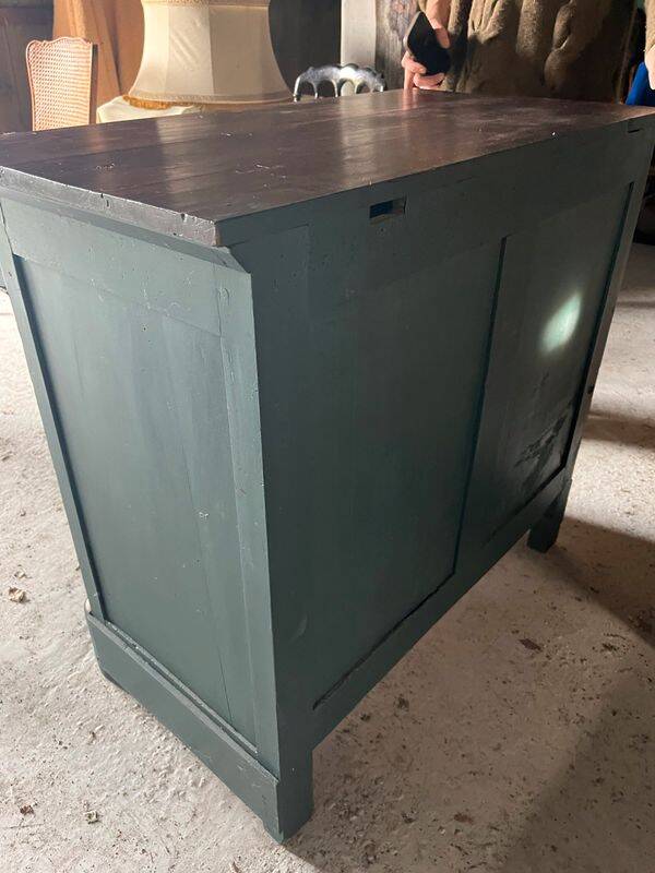 Commode vintage style empire rénovée