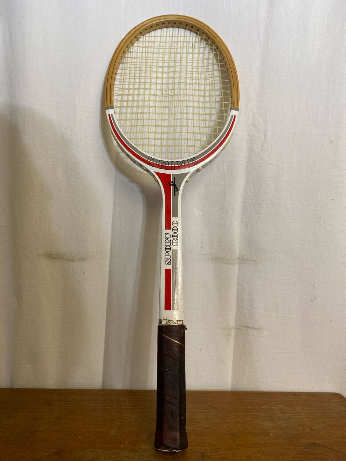 Vintage DONNAY Drive Sport 2000 Tennis Racket, Wooden Sport Style