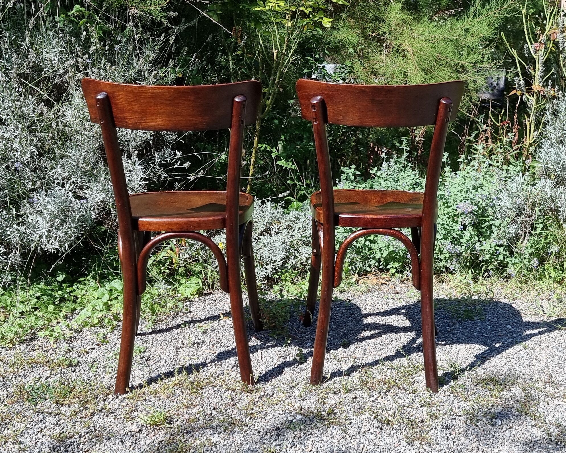 2 Fischel bistro chairs from the 30s