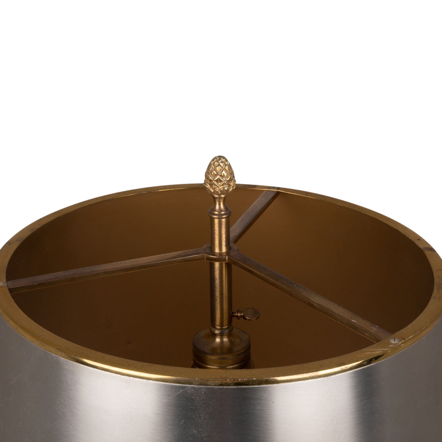 Bronze "reed" lamp, 1970s