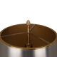 Bronze "reed" lamp, 1970s