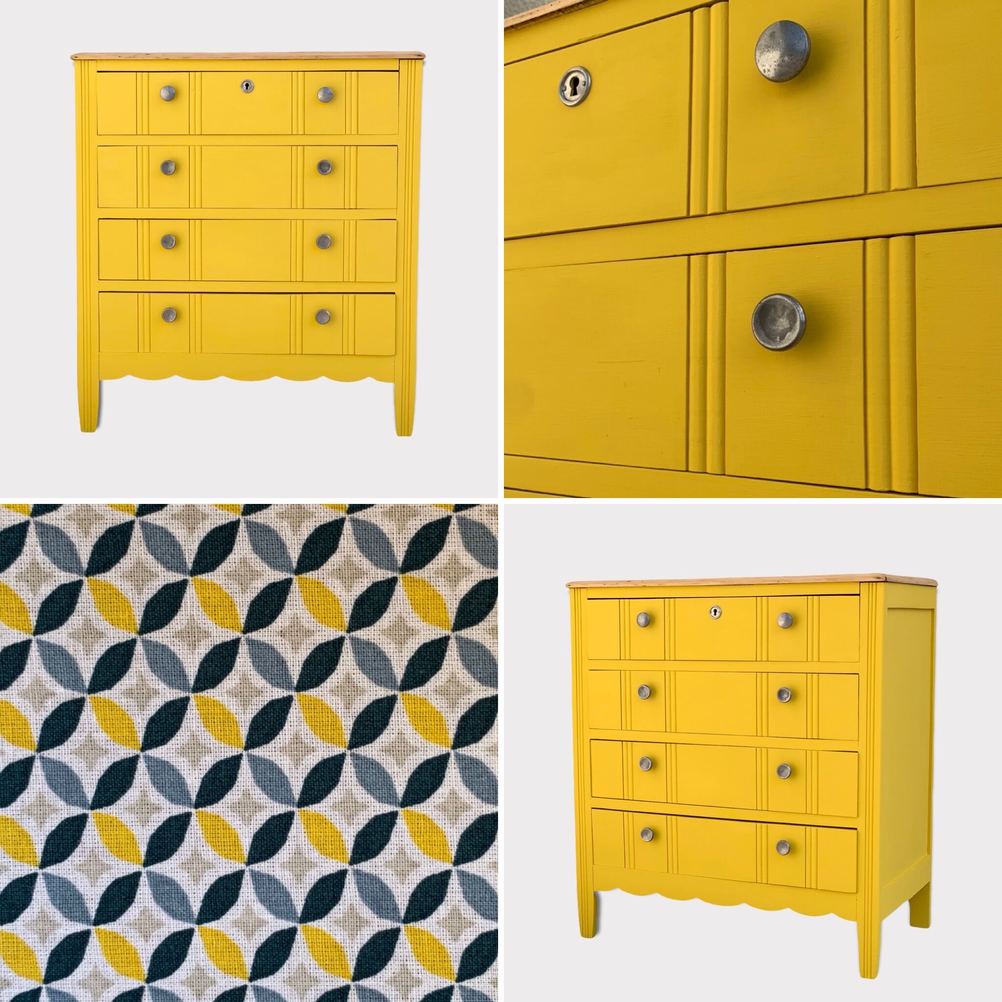 Art Deco chest of drawers 1940