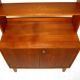 Bibliothèque en teck et en hêtre Suède 1960