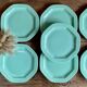 7 dessert plates Pagnossin Italy