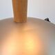 Art Deco Mushroom Liner Lamp 80s by Jakob Maul