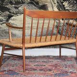 Bench in Scandinavian style