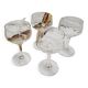 Set 4 verres à vin étoiles