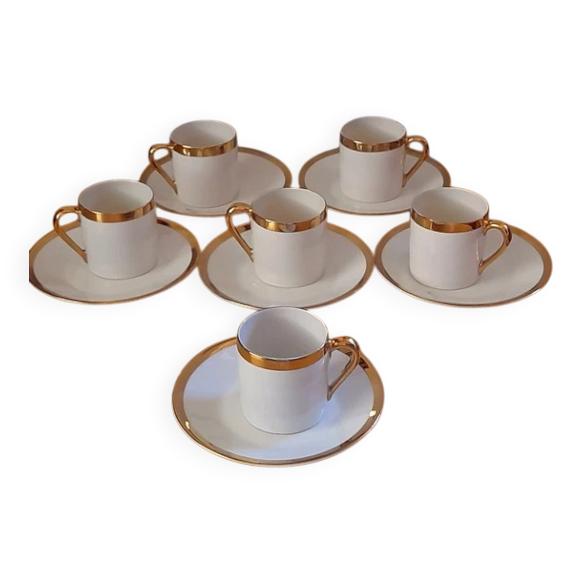 Porcelain coffee cups