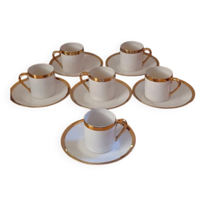 tasses à café en porcelaine